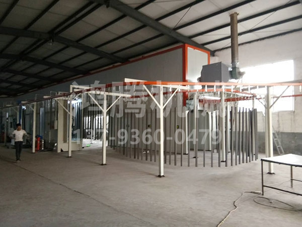 电缆桥架喷粉出产线